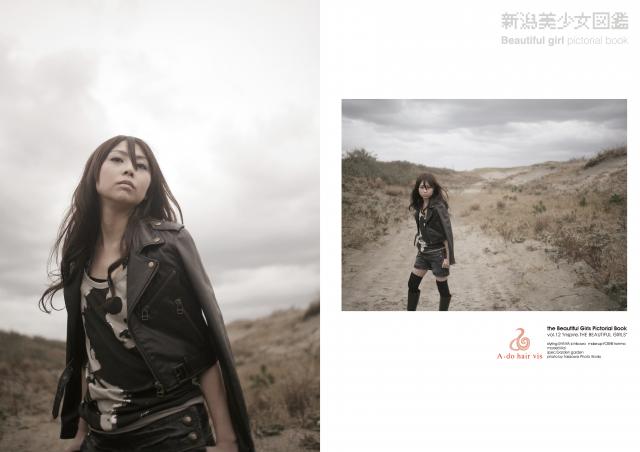 美少女図鑑 001　 hair 市川 make